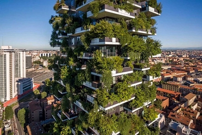 Bosco Verticale Towers, Милано, Италия