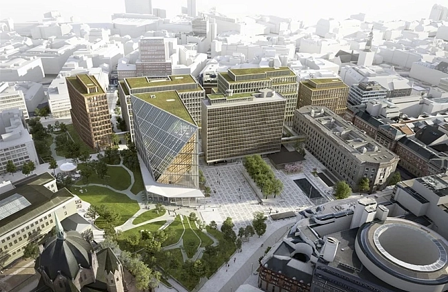 Новият Правителствен квартал на Осло: Архитектура, прозрачност и обществен живот в сърцето на Норвегия