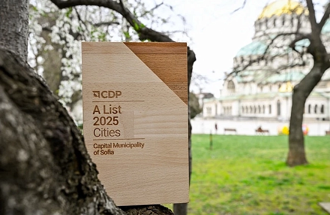 София влезе в А-отбора на най-прогресивните градове в света за климатични политики