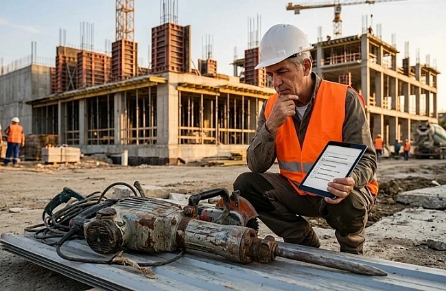 Кога е време за подмяна на машините и инструментите на строителната площадка?