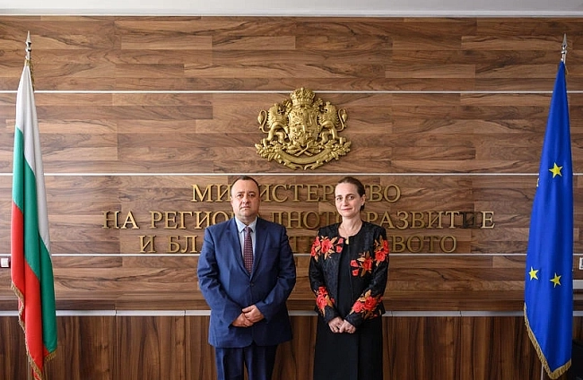 Министър Иванов обсъди сътрудничеството на МРРБ с Европейската комисия