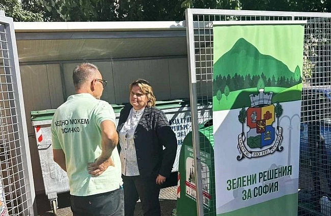 Столичната община ускорява изграждането на зелени острови: кв. Надежда-1 вече изцяло ще бъде обхванат с разделно събиране на отпадъци