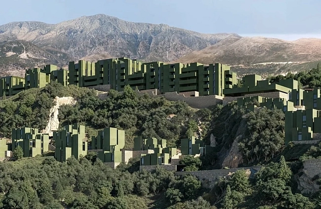 The Veil: Архитектура, вплетена в гористото крайбрежие на Албанската ривиера