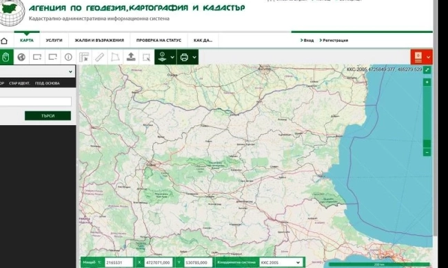 Гражданите и институциите могат да подават по-рано заявки за услуги от кадастъра заради предстоящата миграция на данни