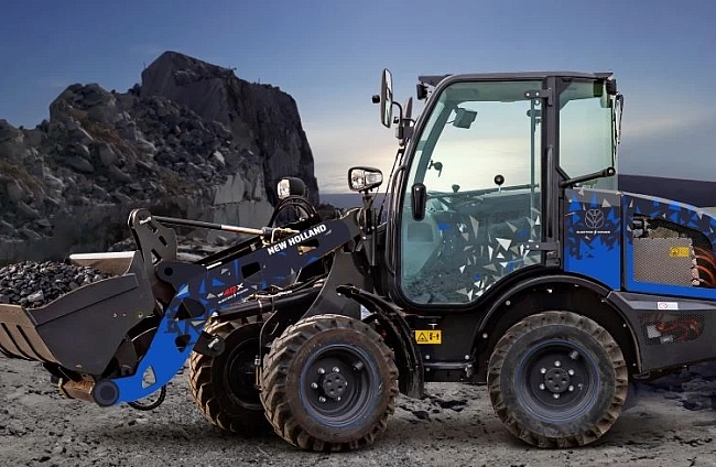 New Holland спечели наградата GOOD DESIGN® за усъвършенстван електрически компактен челен товарач