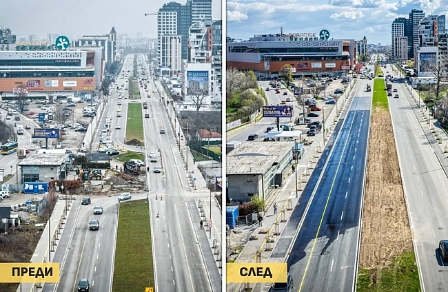 Бул. Тодор Каблешков е напълно завършен: Пуснаха движението и в последния участък