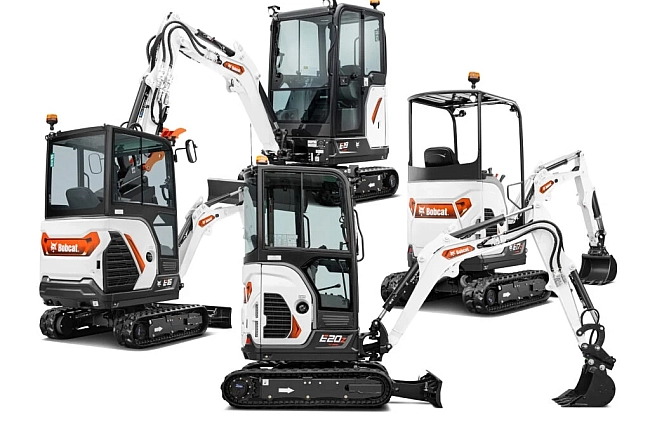 Bobcat с нови модели мини багери от 1 до 2 тона и още…