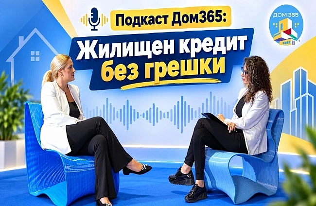 Подкаст Дом365: Жилищен кредит без грешки