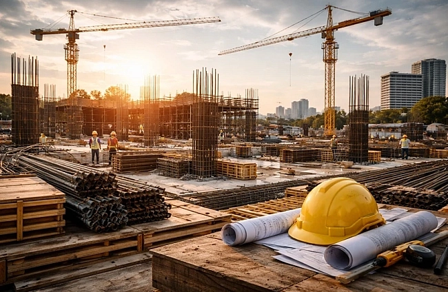 Спад на строителната продукция в ЕС и еврозоната през януари 2026 г.