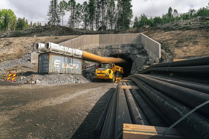 Volvo CE въвежда първите електрически съчленени самосвали A30 Electric в реален инфраструктурен проект