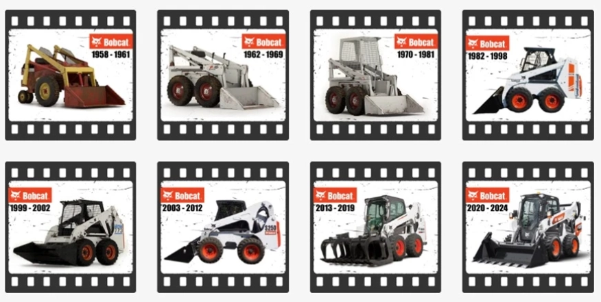 Bobcat – първият в света мини челен товарач