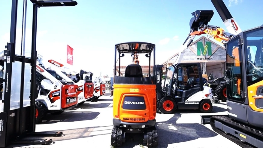 Megatron представи топ техника от Bobcat и Develon на БАТА АГРО 2025