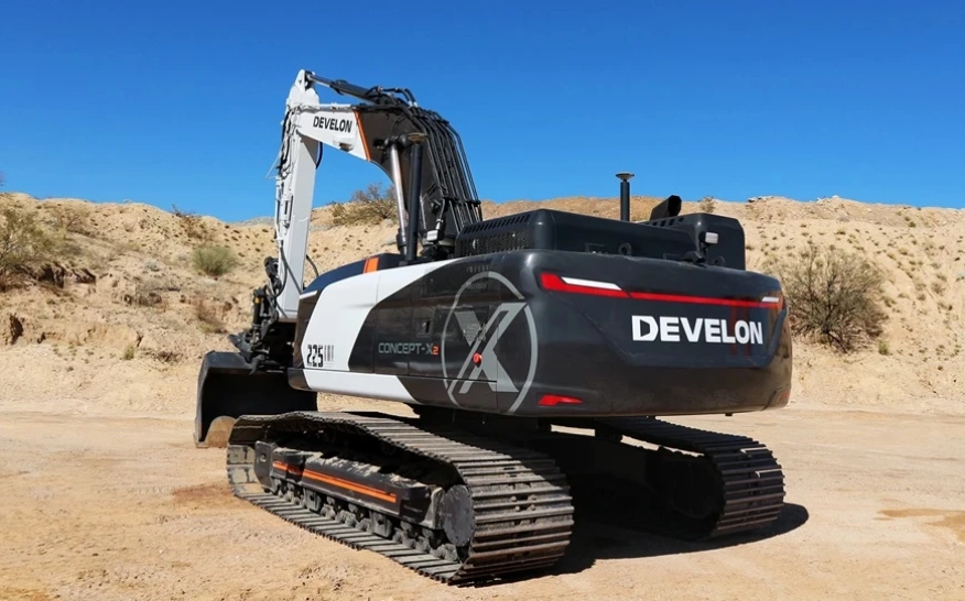 Бъдещето на интелигентното строителство с Concept-X2 от DEVELON