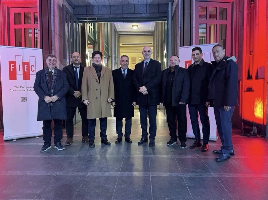 Инж. Любомир Качамаков представи България на Общото събрание на FIEC в Брюксел