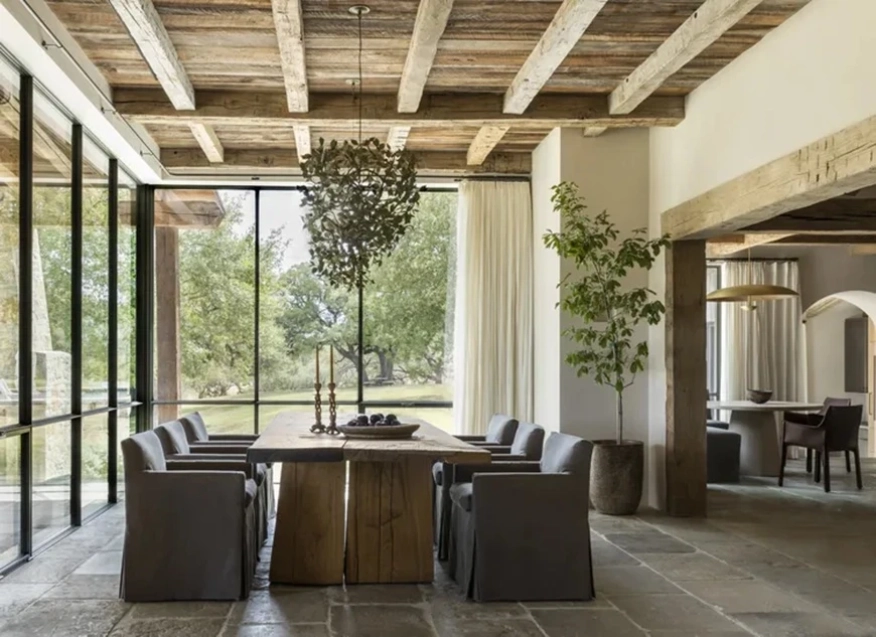 Модерна farmhouse трапезария: 9 идеи за уютен и стилен интериор