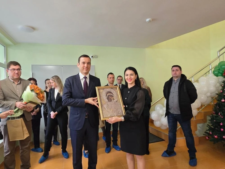 Кметът на София Васил Терзиев присъства на освещаването на нова детска градина в кв. Горна баня