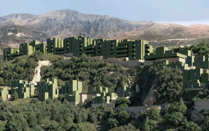 The Veil: Архитектура, вплетена в гористото крайбрежие на Албанската ривиера