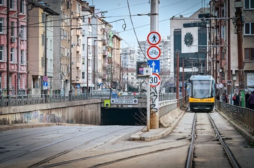 Столична община обяви поръчка за ново трамвайно трасе по бул. Скобелев