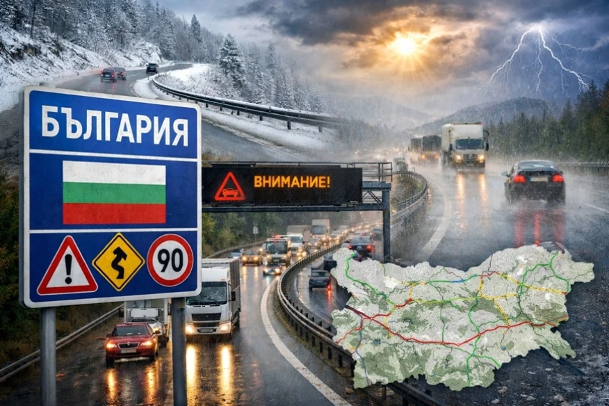 Пътна обстановка в България днес – 11 януари 2026