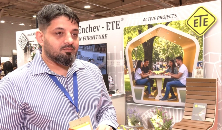 Интервю с продуктовия мениджър на Енчо Енчев ЕТE: Иновации в градското обзавеждане и интерактивните пространства