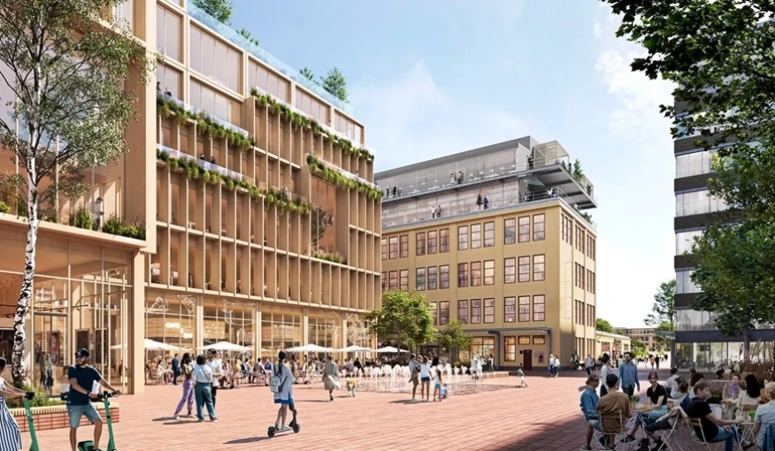 Stockholm Wood City – най-големият дървен град в света ще се издигне в Швеция