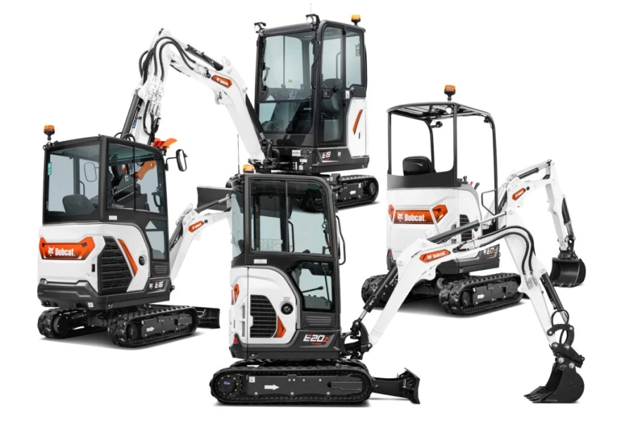 Bobcat с нови модели мини багери от 1 до 2 тона и още…
