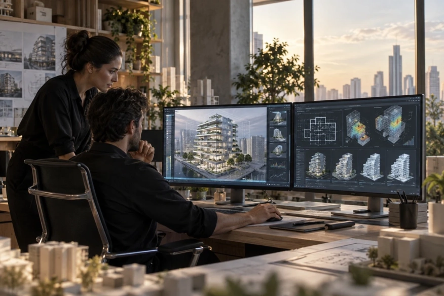 AI навлиза в BIM: Autodesk свързва Forma, Revit и Assistant