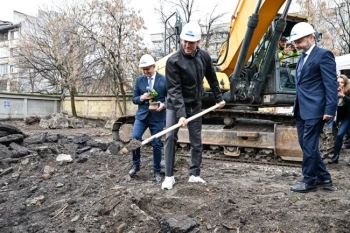 Васил Терзиев на първата копка на Къща на децата: Инвестираме в бъдещето на нашето общество