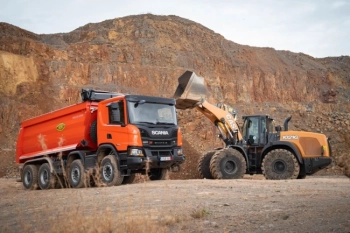 Демонстрационното турне на Case и Scania