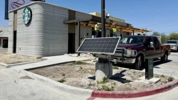 Starbucks открива първия си 3D принтиран drive-thru в Тексас