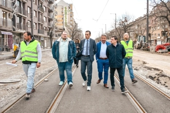 Реконструкцията на бул. Ал. Стамболийски приключва до два месеца