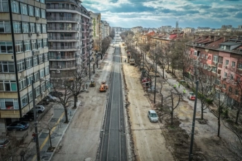 Реконструкцията на бул. Ал. Стамболийски приключва до два месеца
