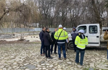 Започва изграждането на изходната шахта за метрото в парка на Военната академия
