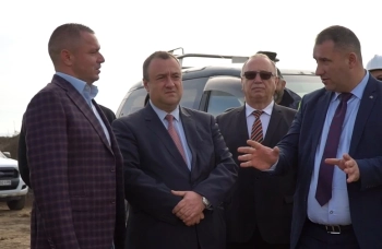 Иван Иванов провери хода на работата на магистрала Русе - Велико Търново