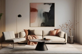 Есен 2025 в интериорния дизайн: топли нюанси, естествени материали и уютни текстури