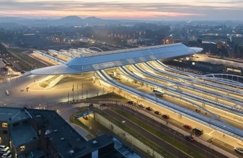 Нова гара Монс: Архитектурно чудо и транспортен хъб в Белгия