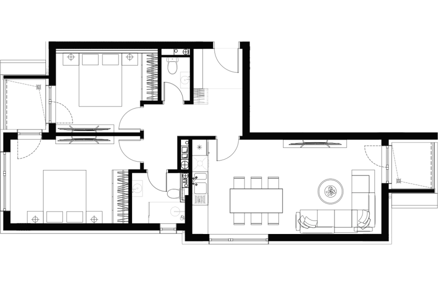 Апартамент 11 в сграда Alexandria Residence - Секция 6