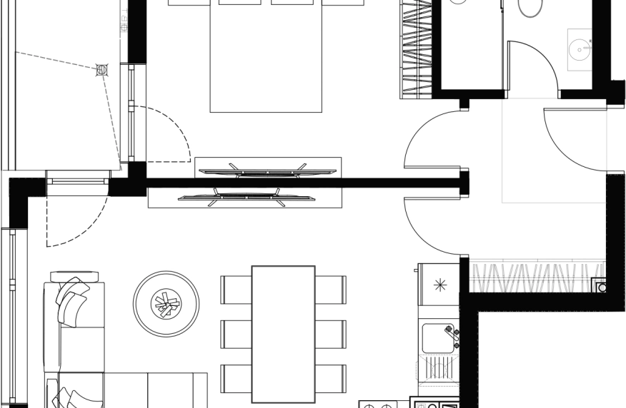 Апартамент 5 в сграда Alexandria Residence - Секция 6